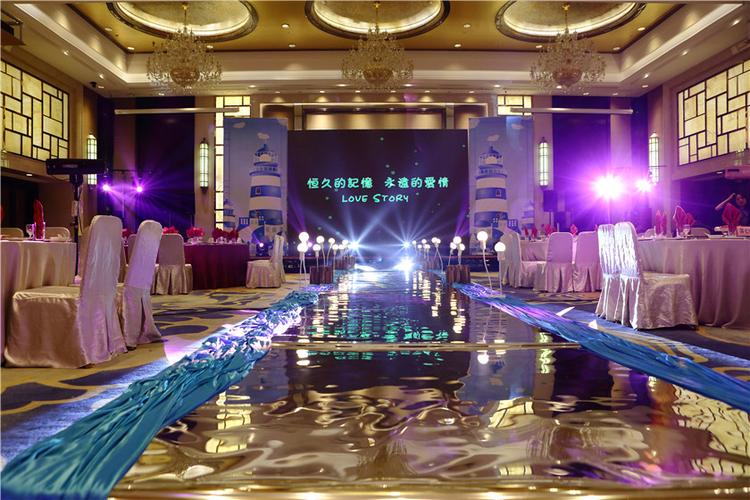 海洋风(来自:花好月圆婚礼策划 场地: )