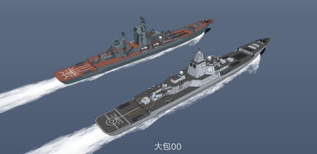 我国"魔改"俄海军核巨兽,电磁炮 通用垂发都要有,太