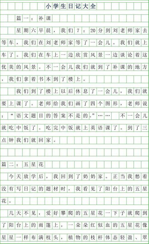 2019年小学生日记100字大全