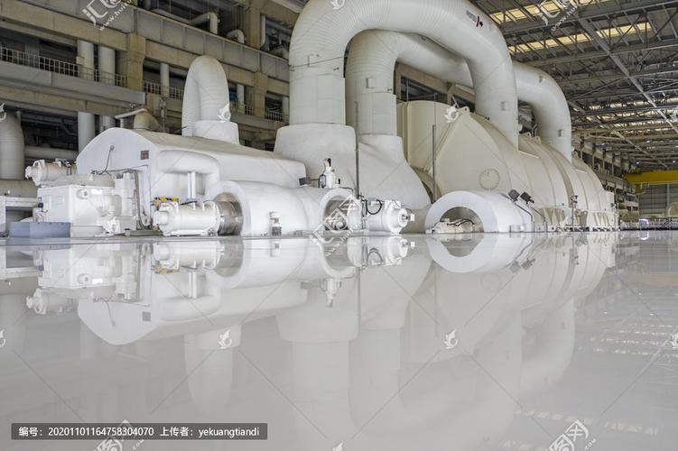 发电厂汽轮机房