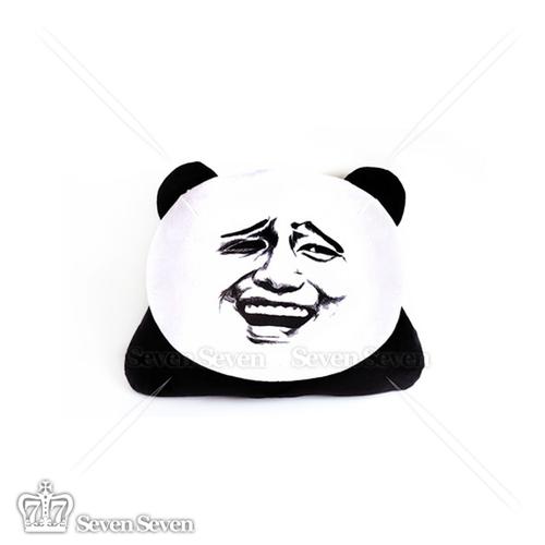 动漫加盟店开店必备:搞笑表情包熊猫抱枕-金馆长