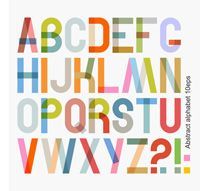 26个英文字母艺术字体