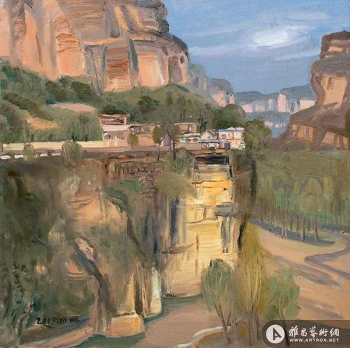 "太行山绘画语言与精神研究"当代油画名家作品展-展览
