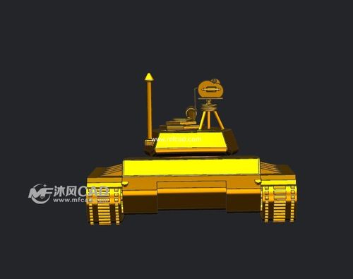 ug设计的坦克模型