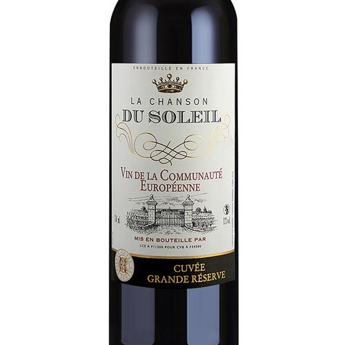 la chanson du soleil red wine