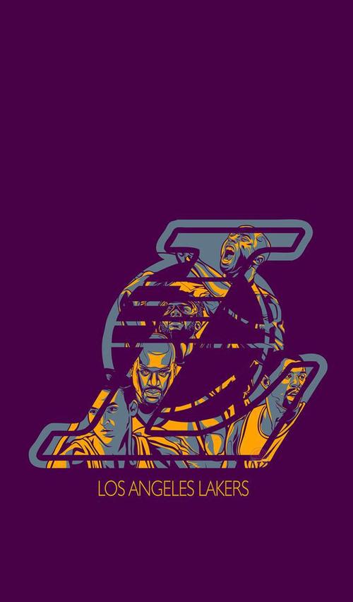 湖人壁纸 一日紫金,终身湖人,不只是说说