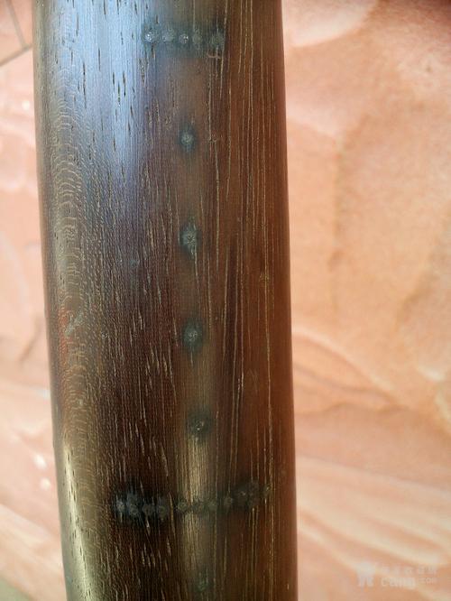 黄花梨或紫檀秤杆一段