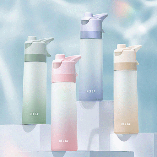 小编特意挑选了物生物品牌的两款水杯- 一款 乐行运动随身杯,一款