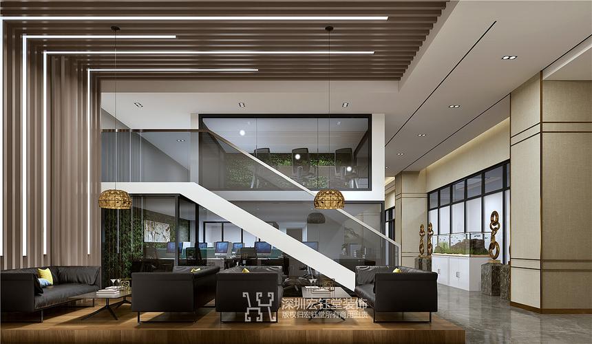 郑州高端办公室装修公司|二十治集团办公室装修设计图