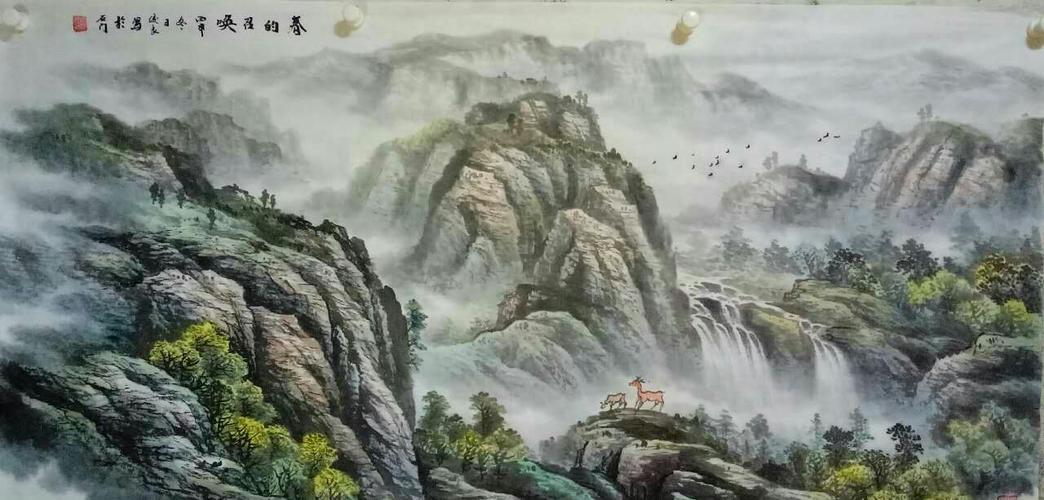 属虎之人如果不太顺利或者渴望更好,不妨在客厅或者办公室挂幅山水画