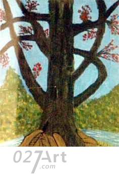 简笔画花木棉简笔画花