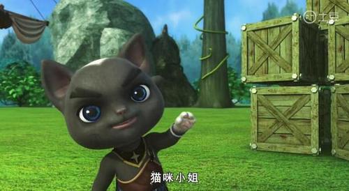翻滚吧小圆脸,星学院第二季里的这只猫咪有点萌