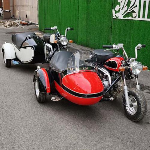 厂家直销炫硕摩托110cc小猴子边三轮摩托车正三轮摩托车双人座边三轮