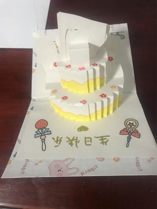 给女儿做的第一张生日贺卡_生日_贺卡_文化_绘画