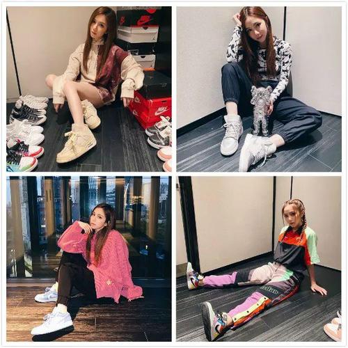 邓紫棋同款博 在 mark 的带领下,邓紫棋更是成为了一名 sneaker girl
