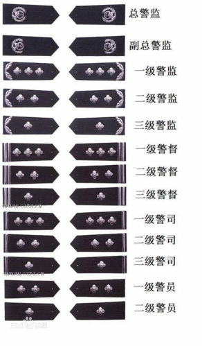 公安局局长警衔什么样子