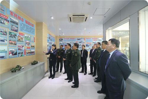 警备区首长,烟台市委领导莅临公司验收民兵思想政治教育阵地建设工作