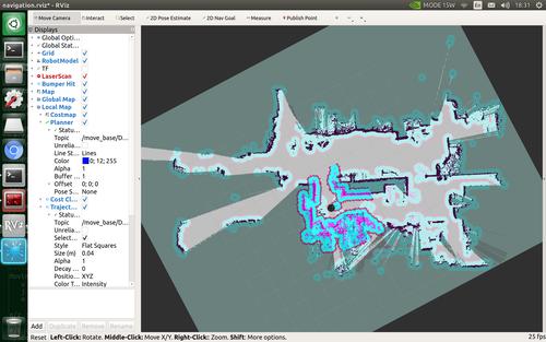 turbot-ai多线入门教程-激光建图-实现karto实时建图