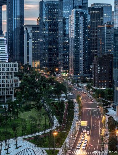 成都市武侯区城建欣赏,你们觉得可以跟东京纽约比一比