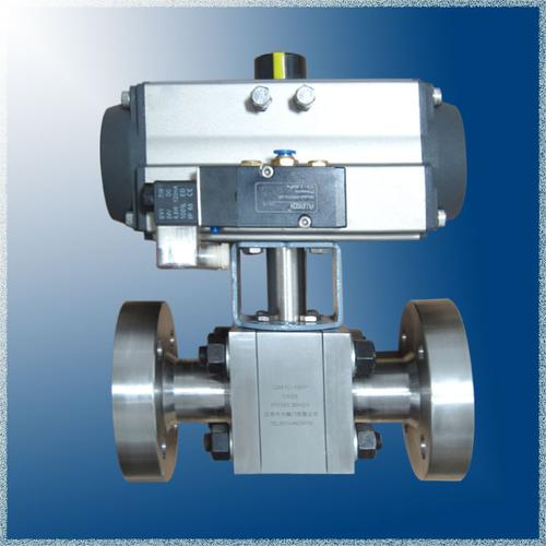 q641n气动高压法兰球阀锻钢气动球阀厂家现货