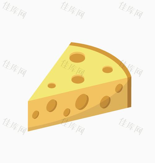 矢量三角奶酪