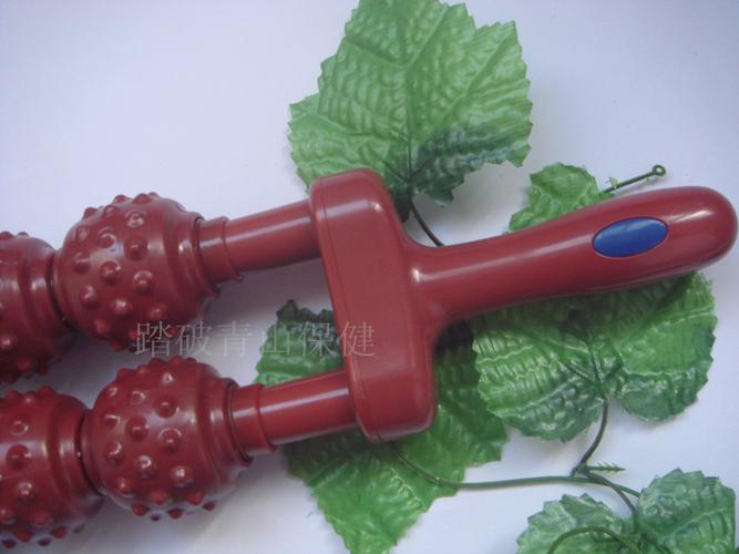 正品授权磁疗棒按摩棒经络棒全身按摩器推拿瑜伽锤滚轮养生棒