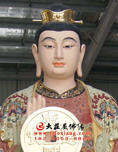 道教神像 郑二铜雕彩绘塑像   产品详情