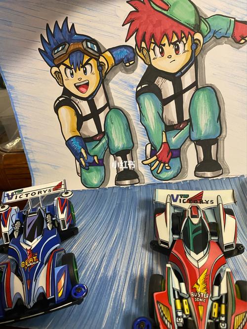 四驱兄弟-小时候的赛车梦 烈_赛车_动画_童年_影视