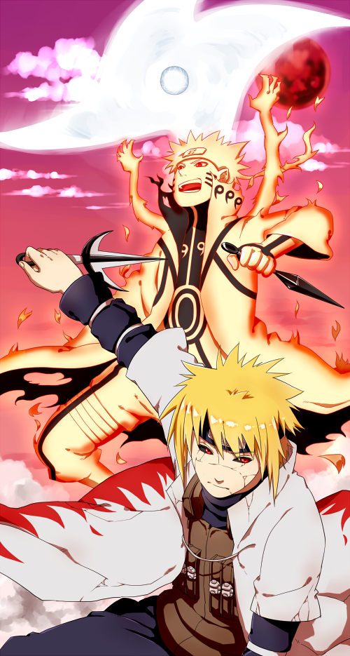 火影忍者:四代目背影和鼬神的眼睛,我裂开了!