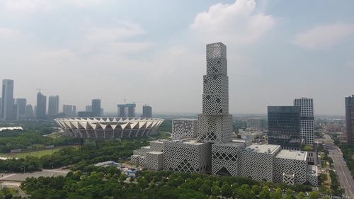 顺德地标建筑航拍_2704x1520_高清视频素材下载(编号:2822520)_实拍