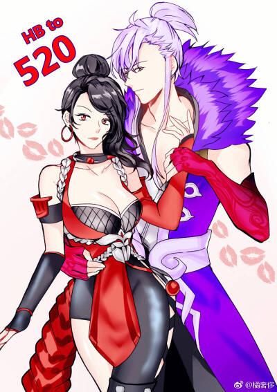 阿珂高渐离情头