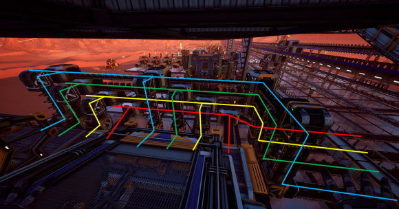 幸福工厂大平层总线布局推荐
