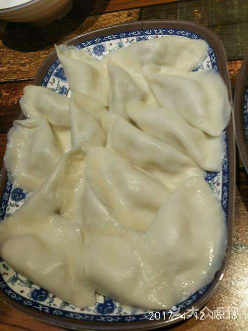谷满隆饺印手工水饺(兴隆大家庭中街店)西芹饺子图片 - 第5张