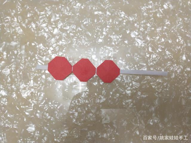 好吃的冰糖葫芦折纸,非常简单哟!