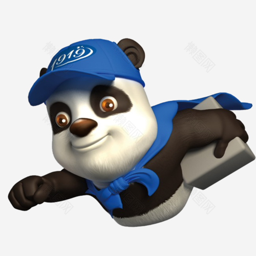 标签: 卡通手绘小熊猫