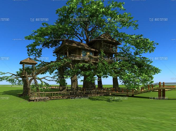 木屋别墅 树上小屋
