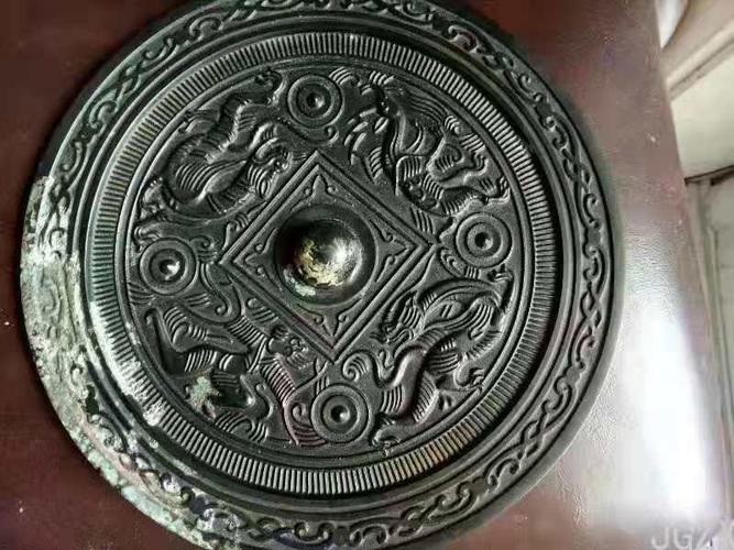 2019精品推荐汉代四乳钉四兽青铜镜