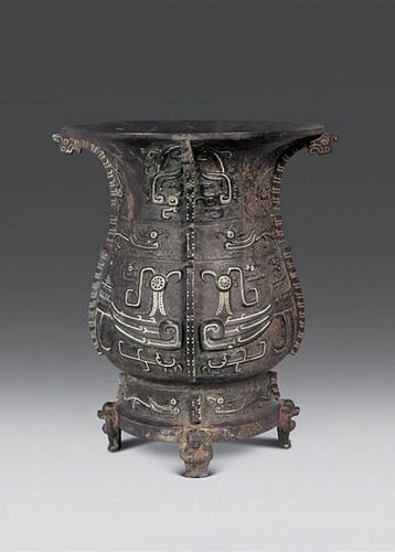 商周青铜器凤鸟纹饰