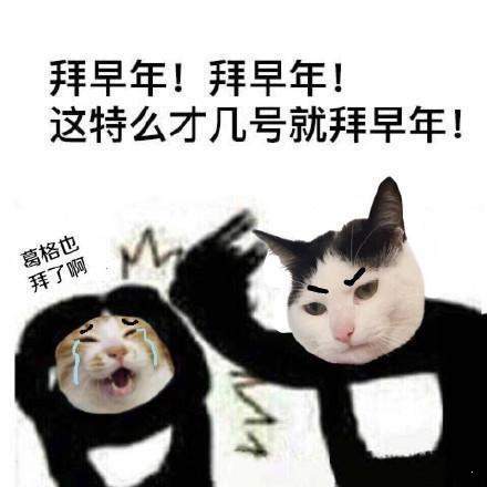 给您拜个早年给您拜个早年表情包