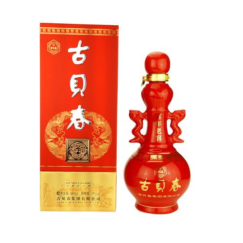 古贝春39度百年老窖大百年纯粮婚宴喜庆宴席用酒浓香型白酒整箱购