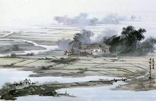 台湾画家张伸熙笔下的山川与田野70幅