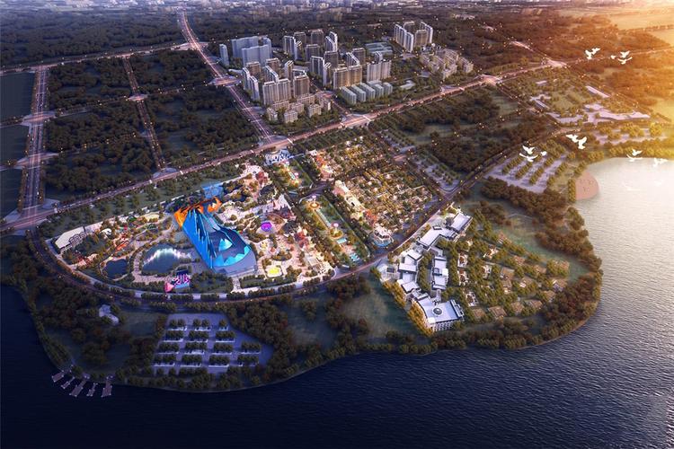 蓝光花田国际度假区效果图