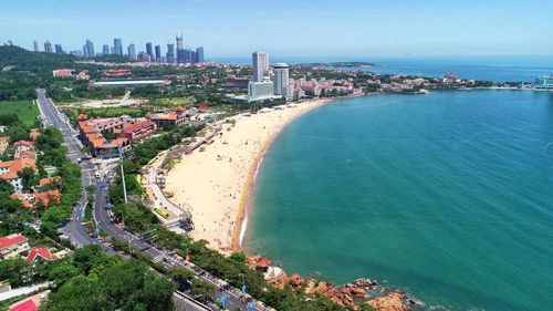 小青岛,青岛旅游,五四广场,樱花