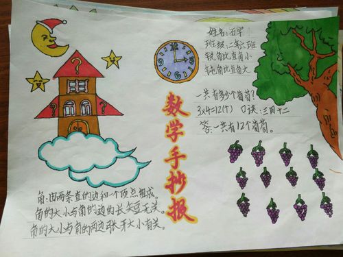 爱数学才能学数学 ——锡市实验第二小学二年级数学手抄报竞赛活动