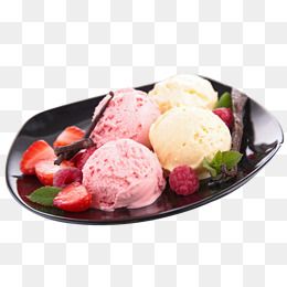 冰淇淋球实物图片大全