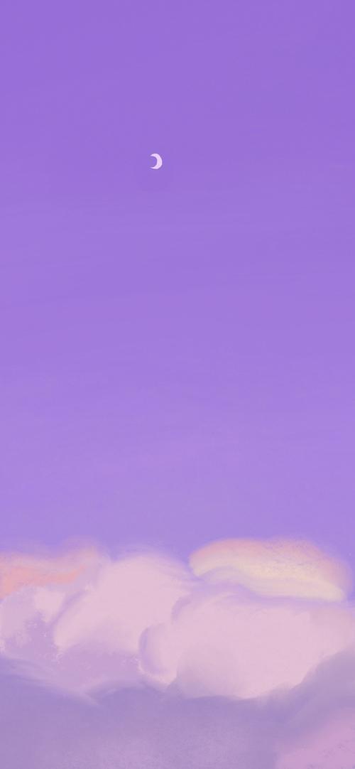 紫色系壁纸,最喜欢紫色啦!