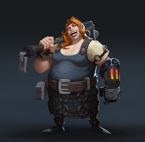 欧美q版角色练习|其他|独立游戏|羊白白 - 原创作品 - 站酷 (zcool)