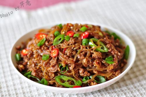 蚂蚁上树的家常做法