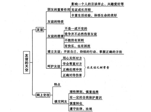 2021中考政治~思维导图~七年级(上)