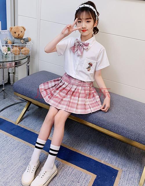 女装 半身裙 玉檀秋 jk制服少女女大童jk制服1小学生春夏学院风套装
